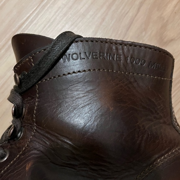 Wolverine 1000 Mile Plain Toe Original Boot - Picture 9 of 12